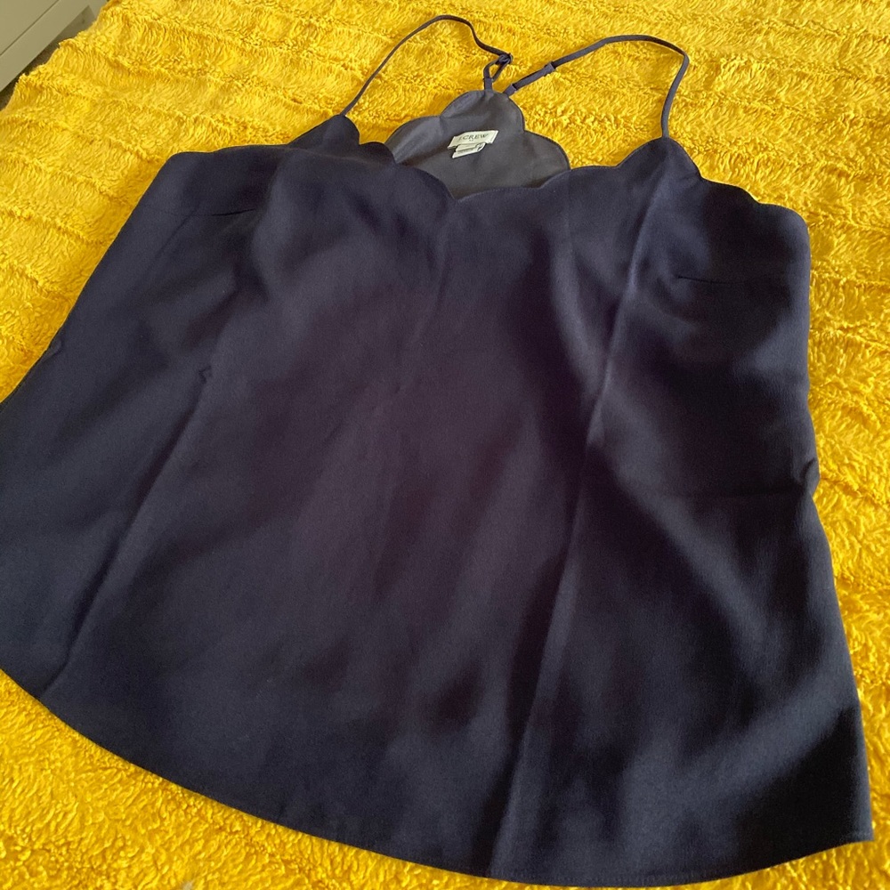 J Crew scalloped tank, 14